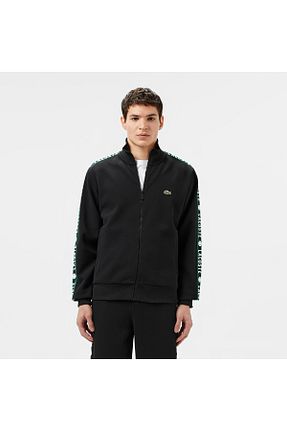 سوئیشرت مشکی مردانه ساده Lacoste - کد 903770189