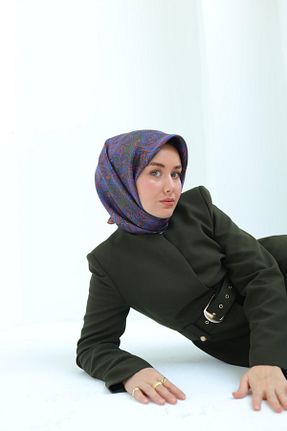 روسری سبز %100 پنبه Silk Home - کد 906190924
