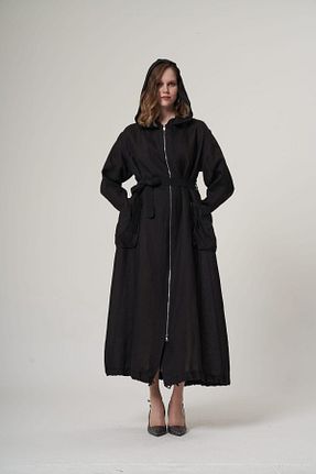 مانتو بلند مشکی زنانه MissWhence - کد 920549984
