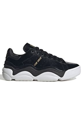 کفش اسنیکر مشکی زنانه بند دار adidas - کد 740078721