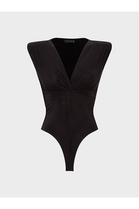 بادی مشکی زنانه یقه هفت Rivus - کد 920550285