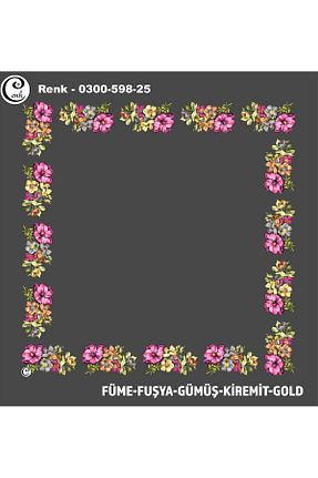 روسری رنگی پلی استر Cenk - کد 920553416