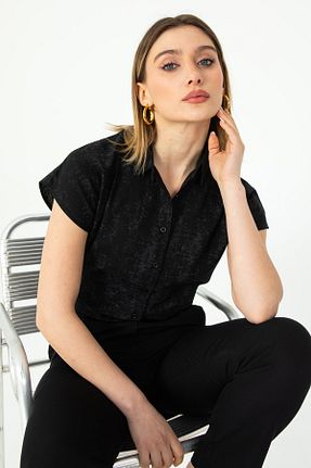پیراهن مشکی زنانه رگولار Nuevo - کد 920547570