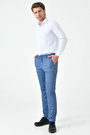 شلوار سرمه ای مردانه بافتنی WorkMan - کد 920549017