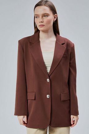 کت قهوه ای زنانه رگولار Ottawe - کد 920578665