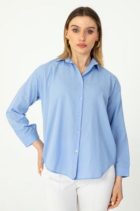 پیراهن آبی زنانه رگولار Nuevo - کد 920589230
