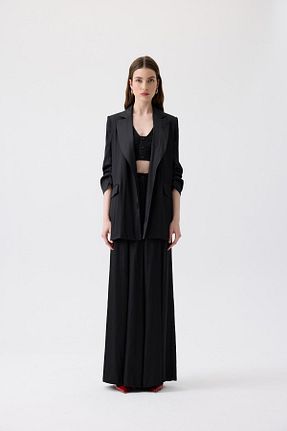 کت مشکی زنانه رگولار Rue - کد 920595727