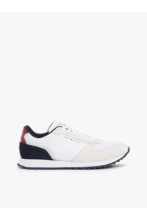 کفش اسنیکر طلائی مردانه بند دار Tommy Hilfiger - کد 920596430