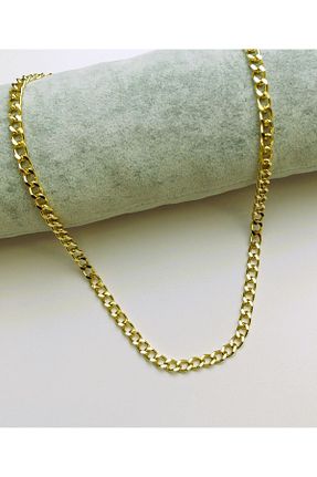 گردنبند استیل ( فولاد ) طلائی استیل (فولاد) Pelek Butik - کد 920596924