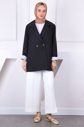 کت حجاب مشکی زنانه رگولار İmajButik - کد 920604011