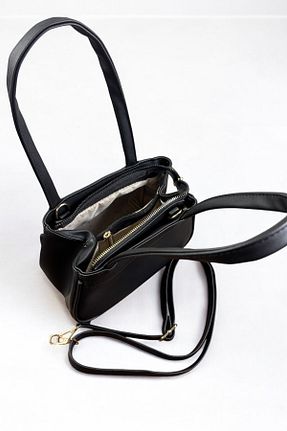 کیف دوشی مشکی زنانه چرم مصنوعی MaVaux - کد 920614766