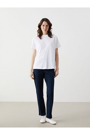 لباس سفید زنانه بافتنی LC Waikiki - کد 921547563