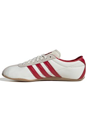 کفش اسنیکر بژ زنانه چرم مصنوعی adidas - کد 890665886
