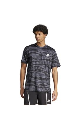 تیشرت اسپرت مشکی مردانه رگولار adidas - کد 900899796