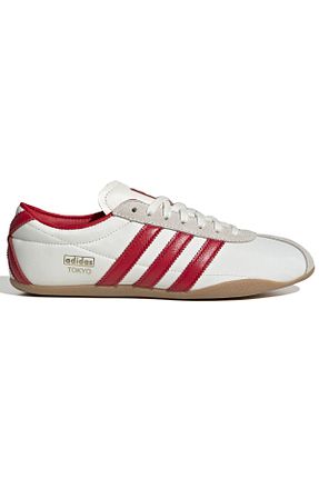 کفش اسنیکر بژ زنانه چرم مصنوعی adidas - کد 890665886