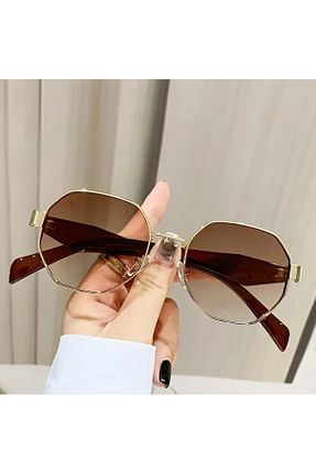 عینک آفتابی قهوه ای زنانه 40 glasses accessory - کد 920631452