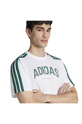 تیشرت اسپرت سفید مردانه رگولار adidas - کد 887265670