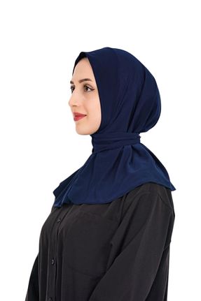 شال سرمه ای زنانه پنبه ای ardün hijab - کد 920636655