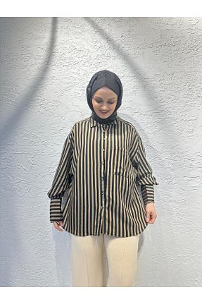 پیراهن حجاب مشکی اورسایز Fast Perry - کد 920647732