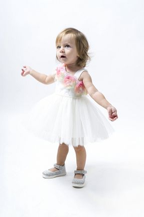 لباس سفید بچه گانه بافتنی Luludy Kids - کد 815354712