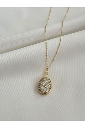 گردنبند جواهر طلائی زنانه زیرکن ANKA Accessories - کد 920668626
