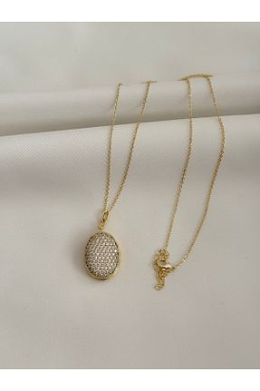 گردنبند جواهر طلائی زنانه زیرکن ANKA Accessories - کد 920668626
