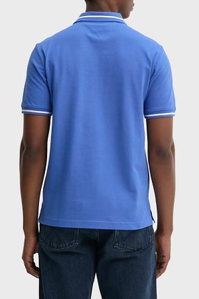 پولوشرت آبی مردانه %100 پنبه Tommy Jeans - کد 920674850