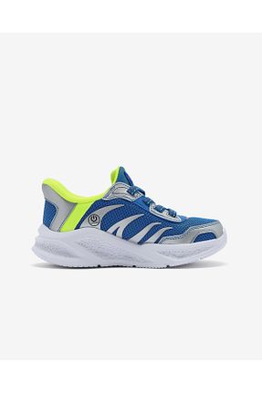 کفش اسنیکر سرمه ای بچه گانه بند دار Skechers - کد 921558452