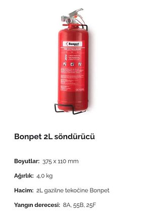 کپسول آتشنشانی خودرو Bonpet - کد 905827510