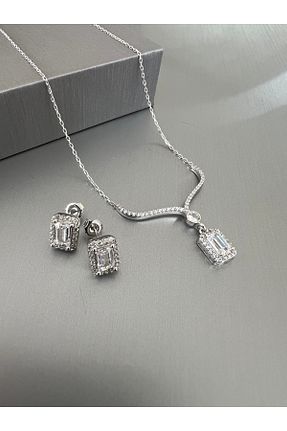 گردنبند نقره زنانه 925 عیار Zeta Jewel - کد 350393439