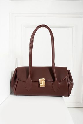 کیف دستی زرشکی زنانه سایز متوسط HONEY BAG - کد 920706726