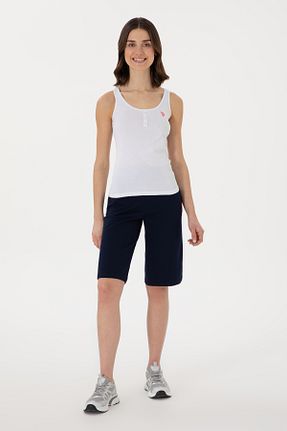 شلوارک و برمودا سرمه ای زنانه Straight U.S. Polo Assn. - کد 920738210