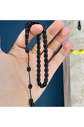تسبیح مشکی کهربا izmirpazarı - کد 798534349