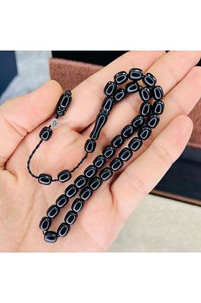 تسبیح مشکی کهربا izmirpazarı - کد 798534349