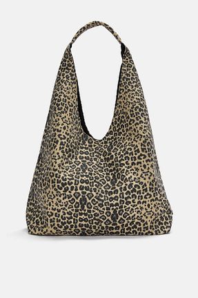 کیف دوشی قهوه ای زنانه پلی استر Pull & Bear - کد 920759086