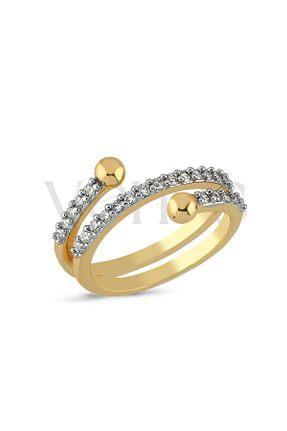انگشتر استیل (فولاد) طلائی استیل (فولاد) VenüsDesign - کد 920760404