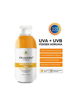 کرم ضد آفتاب بدن SPF 50 + Duaderm - کد 832727226