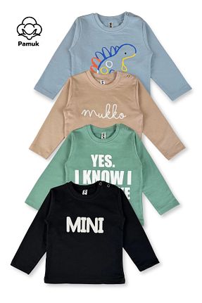 سوئیشرت رنگی بچه گانه چاپی MK Mukko Kids - کد 921626076