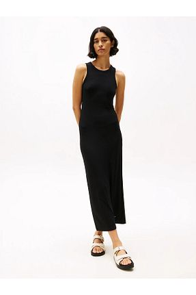 لباس مشکی زنانه بافتنی Tommy Hilfiger - کد 920787302