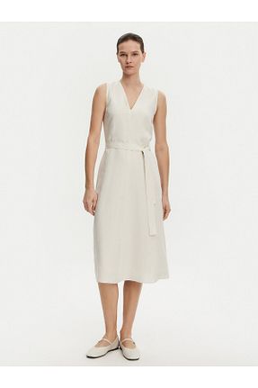 لباس بژ زنانه بافتنی Calvin Klein - کد 920789500