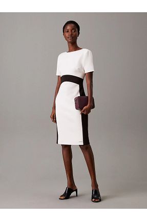 لباس مشکی زنانه بافتنی Calvin Klein - کد 920789652