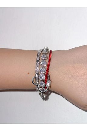 دستبند جواهر رنگی زنانه زیرکن Reorah Collection - کد 920785546