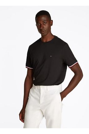 تیشرت مشکی مردانه رگولار Tommy Hilfiger - کد 920789319