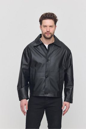 کاپشن مشکی مردانه رگولار SİVAİST - کد 920796694