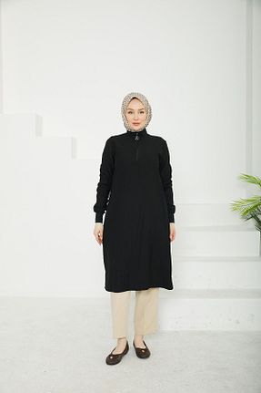 تونیک حجاب مشکی زنانه ویسکون Armine - کد 920482972