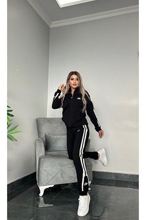 ست کرمکن اسپرت مشکی زنانه پنبه ای MİMİ Luxury Wear - کد 837106202