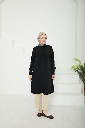 تونیک حجاب مشکی زنانه جین Armine TREND - کد 920839481