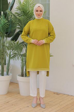 تونیک حجاب سبز زنانه جین Armine TREND - کد 920839589