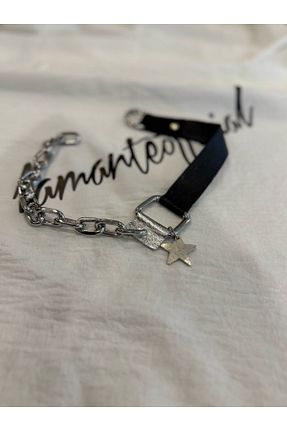 گردنبند جواهر مشکی زنانه LAMANTE - کد 920839844