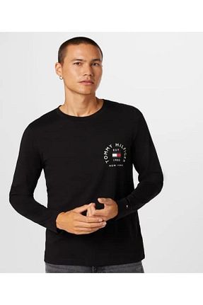 تیشرت مشکی مردانه رگولار Tommy Hilfiger - کد 920834839